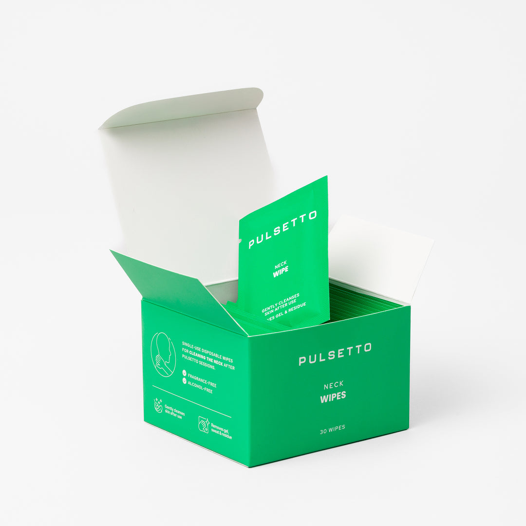 Gel cleaning wipes for Neck