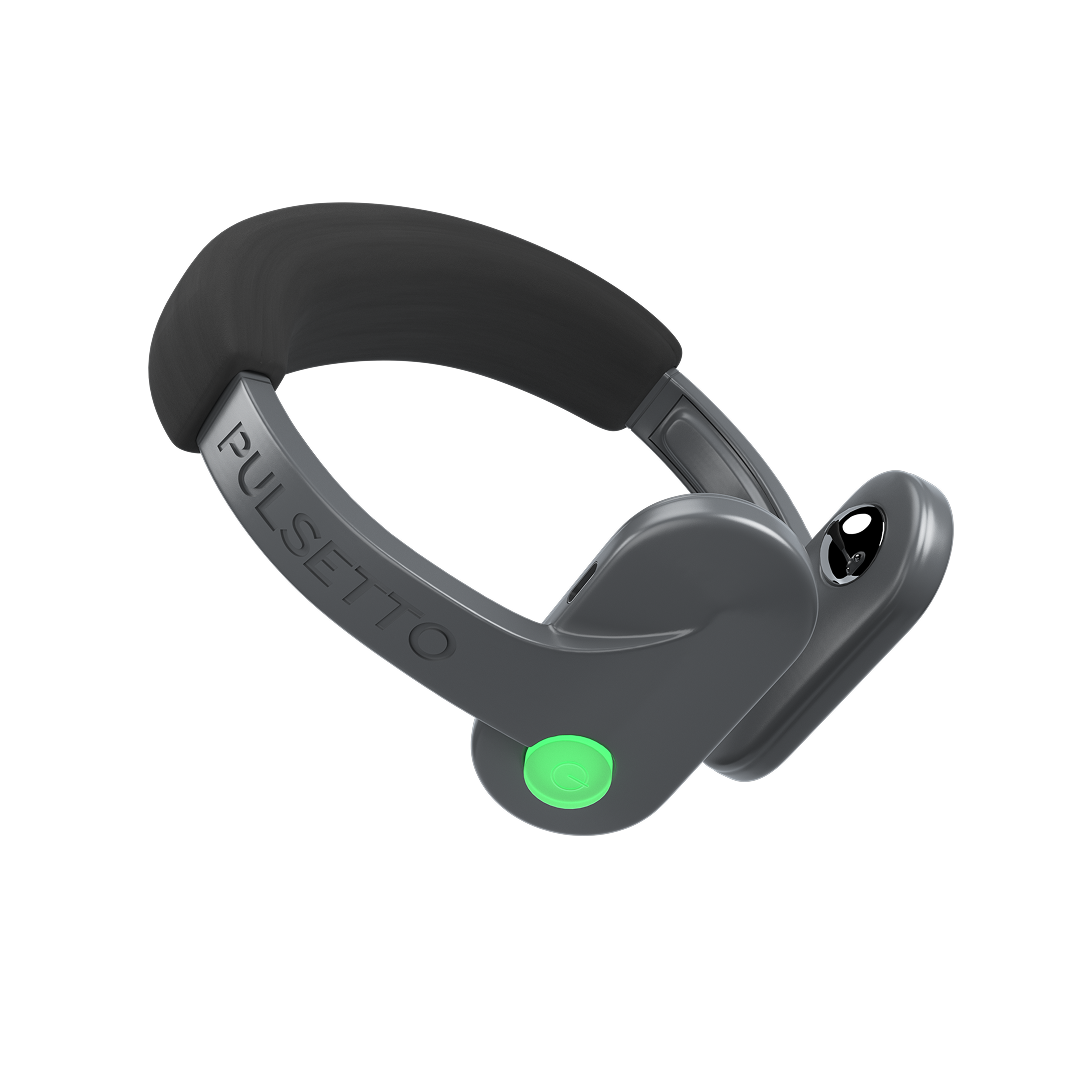 Pulsetto vagus nerve stimulation device.